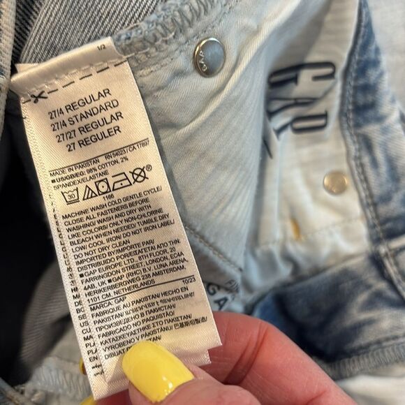 NWT Gap Kick Fit High Rise Size 27 / 4R - Picture 12 of 13